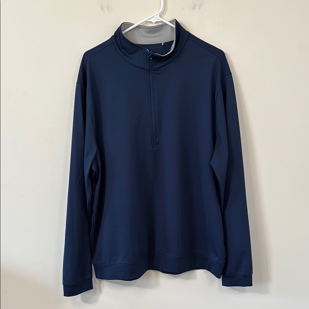 Walter Hagan 11 Majors Golf Quarter Zip Pullover Navy Size XL - Picture 1 of 7